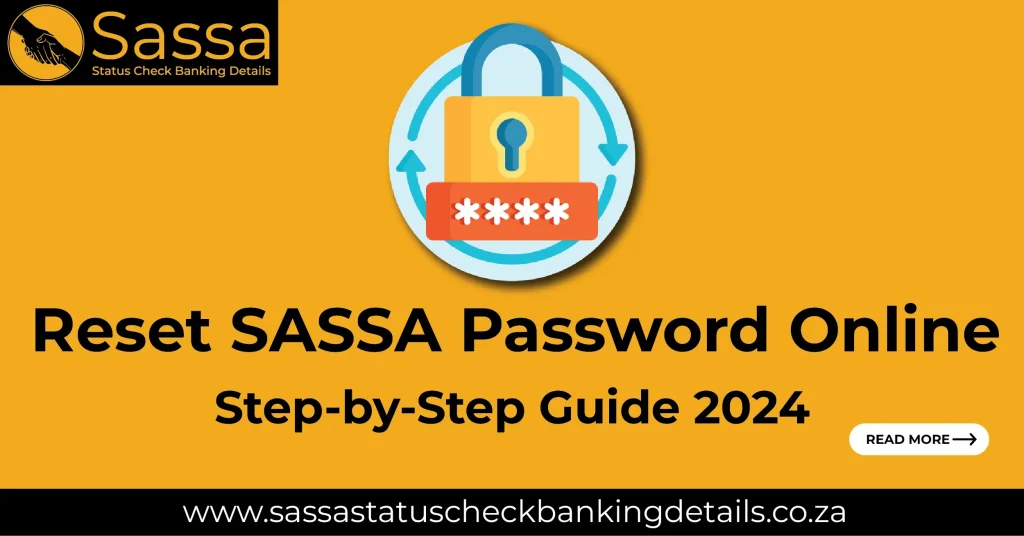 Reset SASSA Password