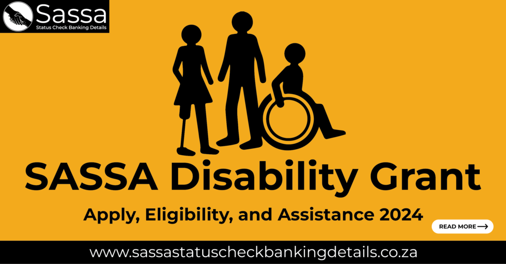 SASSA Disability Grant